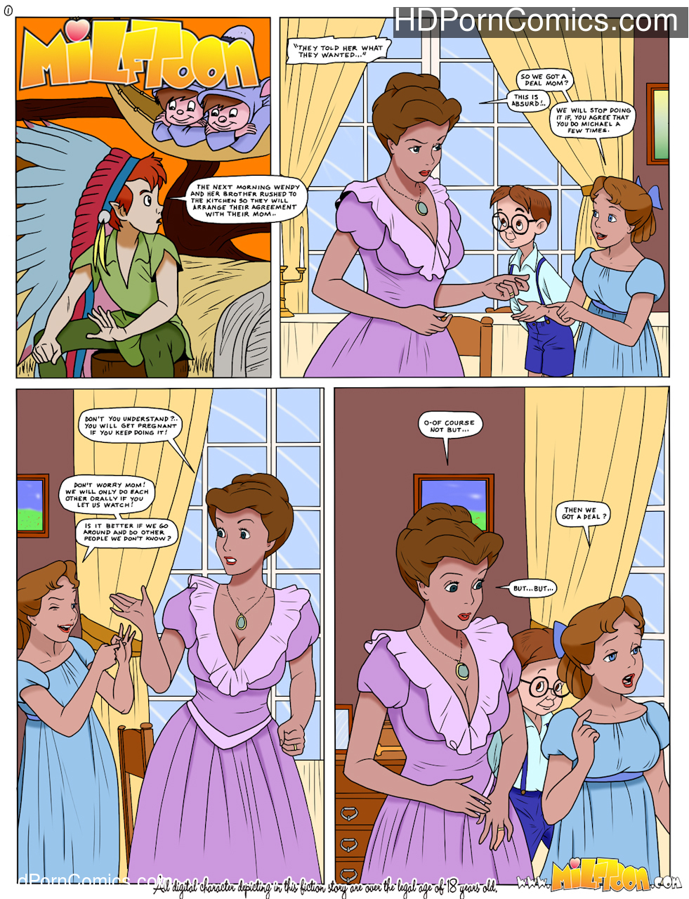 Mary and Wendy go Pro - Milfs Porn ComiX1 free sex comic